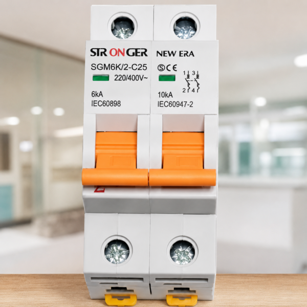 Interruptor Termomagnético Stronger 2x63A 10kA