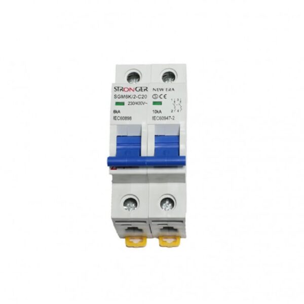 Interruptor Termomagnético Stronger 2x20A 10kA