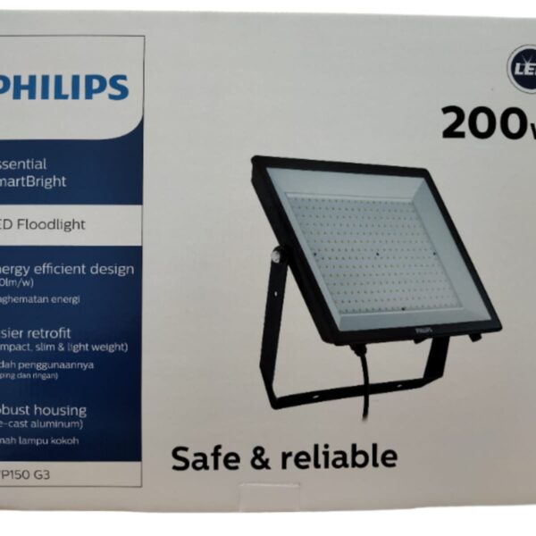 Reflector LED Philips BVP150 G3 200W LED200/CW con 20000 lúmenes y protección IP65