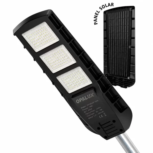 Luminaria solar 300w opalux OP-SSL300W IP65 7200K