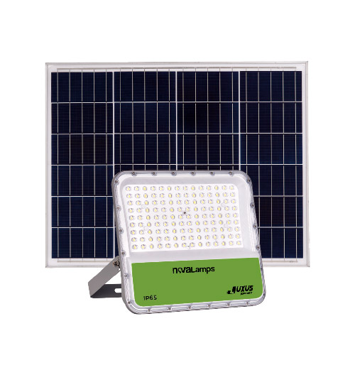 Reflector LED Solar Novalamps LUXUS SPORT 900W 5000 Lm 6500K-7000K IP65 Batería 95AH