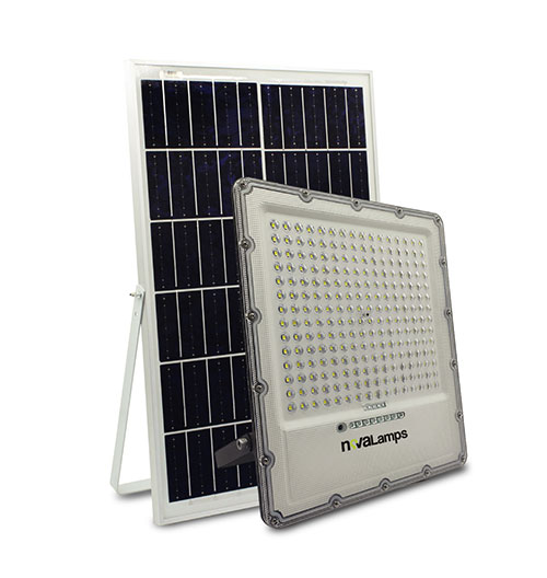 Reflector LED Solar Novalamps TREX 500W 4600 Lm 6000K IP65 Eficiencia Implacable