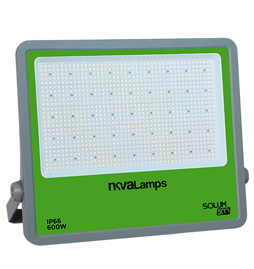 Reflector LED SOLUM 500 – 600W 6500K 90,000 Lm IP66 Novalamps