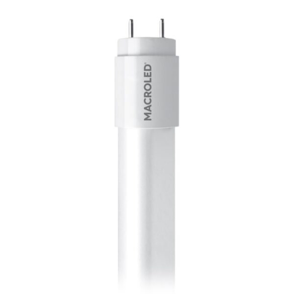 Tubo LED Macroled TL-T8120 de 18W y 1200mm, luz neutra 4500K con 25,000 horas de vida útil.