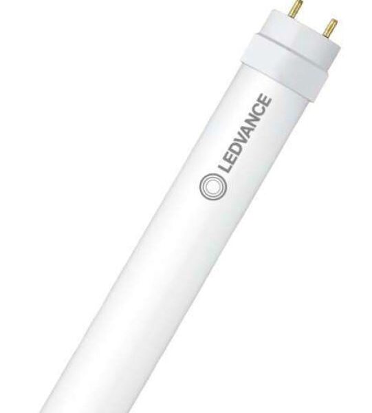 Tubo LED T8 8W Ledvance Eco de 600mm con 800 lúmenes y luz blanca fría 6500K