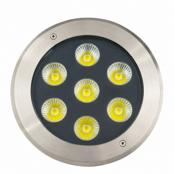Spot de piso empotrable SIELED 30W luz cálida 3500K IP67