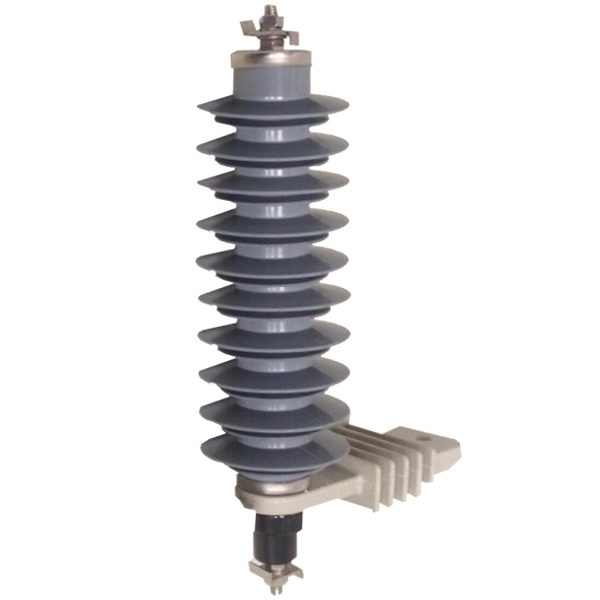 Pararrayo óxido de zinc polimérico 30kV 24MCOV 10kA Isoelectric para protección de sistemas eléctricos