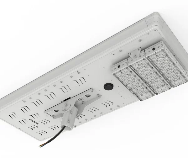 Interfaz de edición de producto en WordPress para la Luminaria Solar Híbrida Philips BRP110 G2 en la web de Dimatel