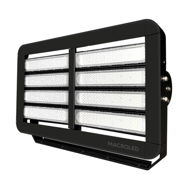 Reflector LED de alta potencia Titan 800W FLSP-800-60G-CW con 112,000 lúmenes, protección SPD 10KV y tecnología Samsung.