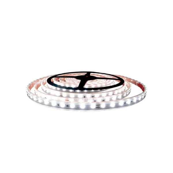 Tira LED Ledvance Eco Flex Exterior en sus cajas de empaque junto a un rollo desplegado