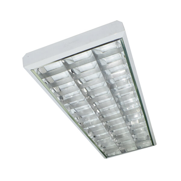Rejilla de Aluminio 3X36W Adosable y Empotrable
