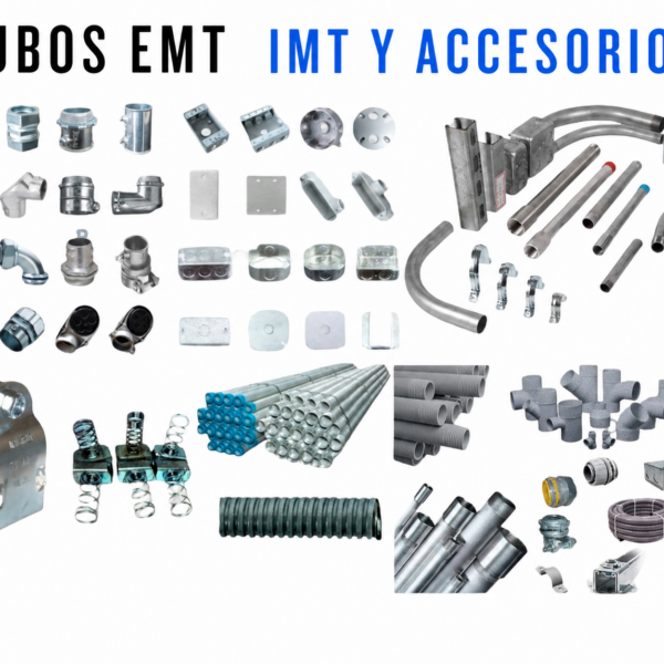 Conectores y uniones para tuberias electricas industriales