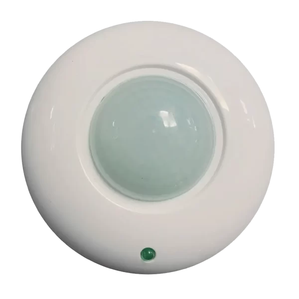 Sensor de movimiento para techo Hagroy HG-ESP19B de color blanco y diseño circular