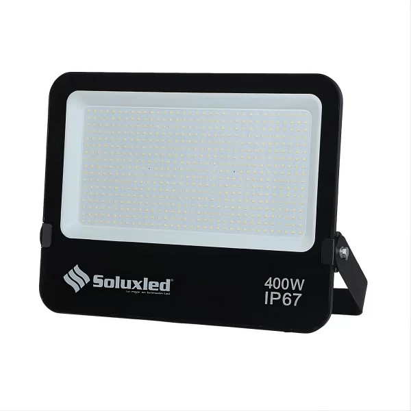 Reflector LED Soluxled SL-EK05/400W profesional industrial negro