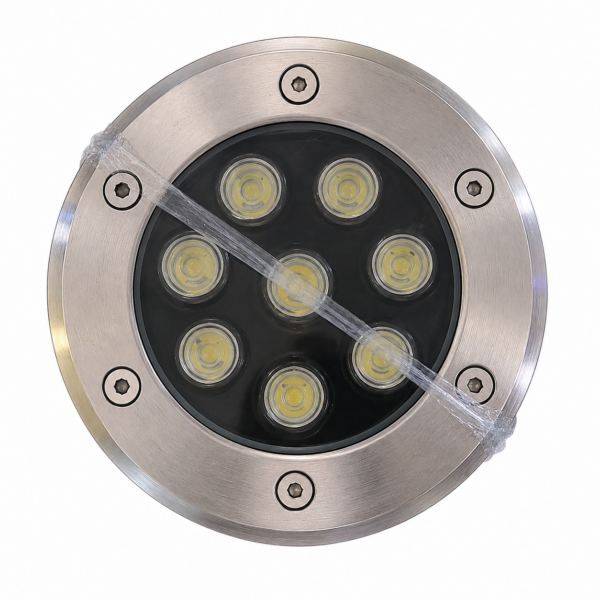 Spot LED Piso 9W Cytec para empotrar en exteriores
