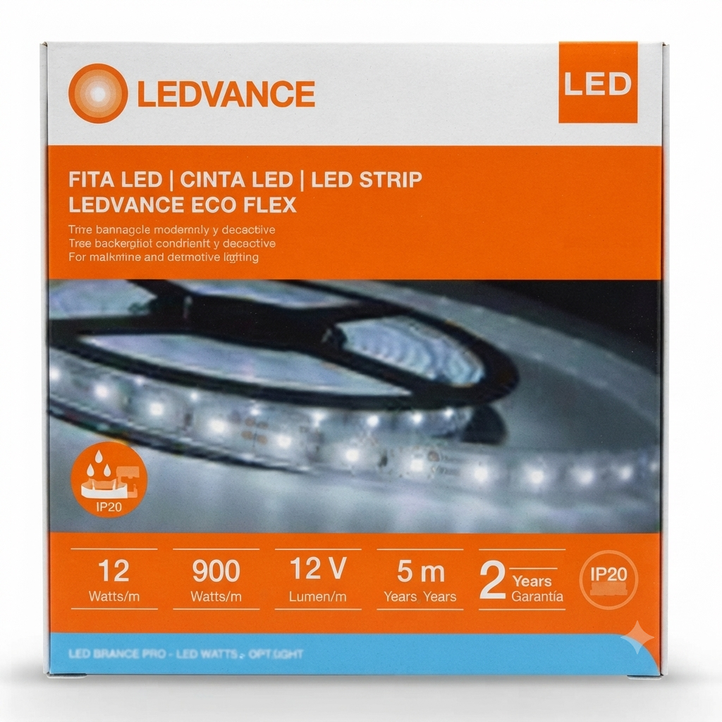 Cinta LED EcoFlex 12W 12V 6500K IP65 LEDVANCE