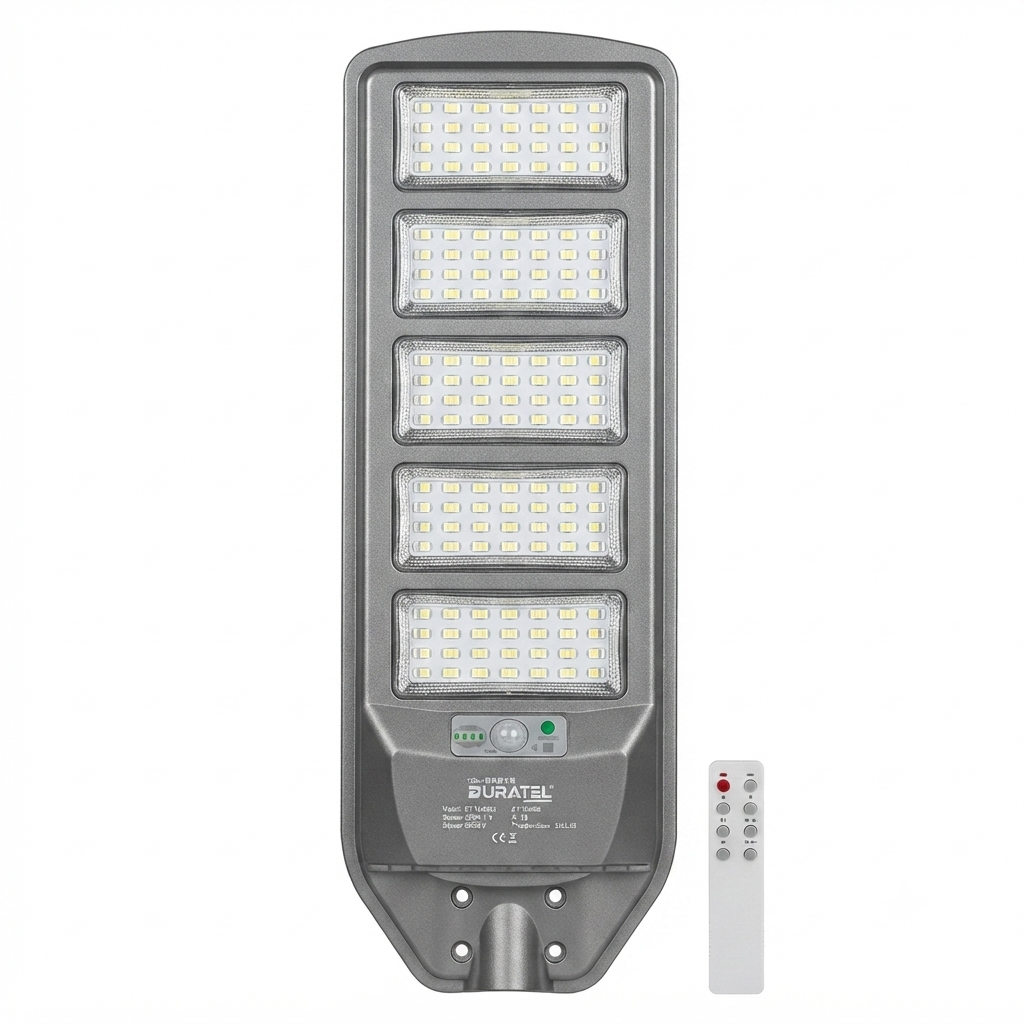Luminaria Solar LED DT-TJ-600W 600W 8000K Duratel Luminaria Solar LED DT-TJ-600W 600W 8000K Duratel