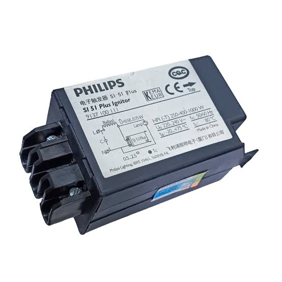 Ignitor SI 51 Plus para HPI(T) 250-400-1000W Philips