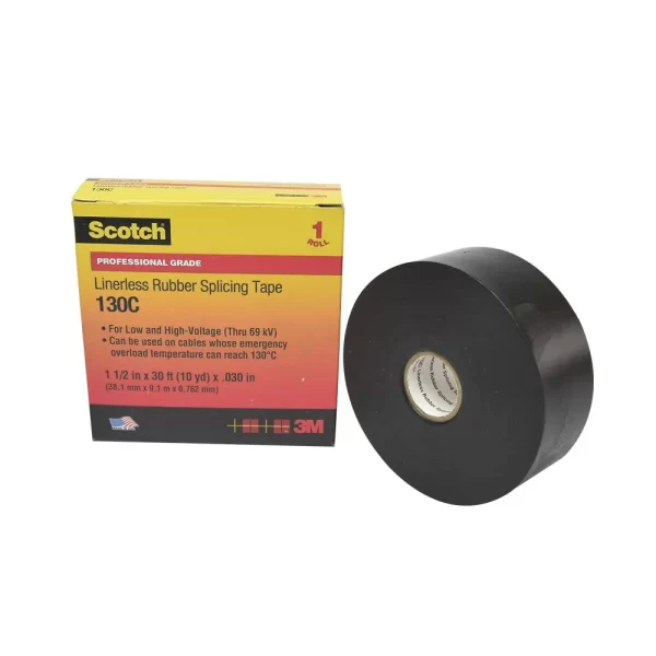 cinta vulcanizante scotch 130c 1 1/2 pulg 3m