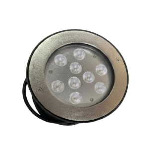 luminaria de pileta 27W RGB DMX Cytec BTR-09 IP68