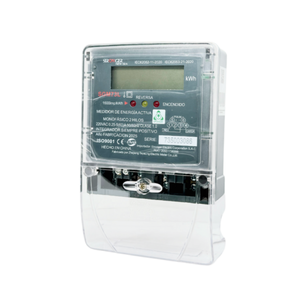 Medidor monofásico LCD Stronger SGM73L