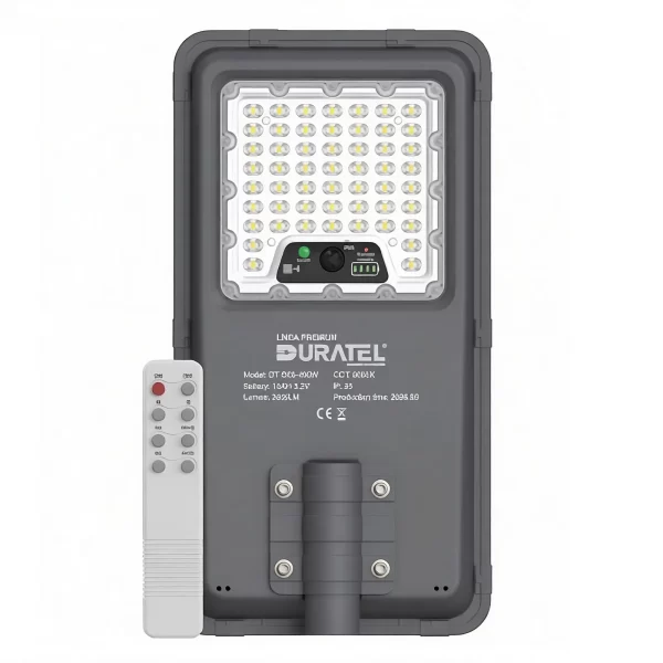 Luminaria solar LED 400W IP65 8000K Duratel
