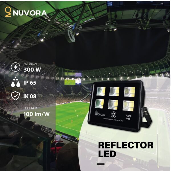 Reflector Industrial LED 300W 6000K NUVORA