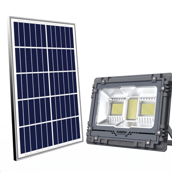 Reflector Solar LED 500W con Panel NUVORA