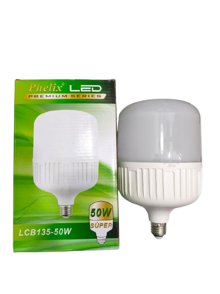 foco led 50w phelix e27 alta potencia